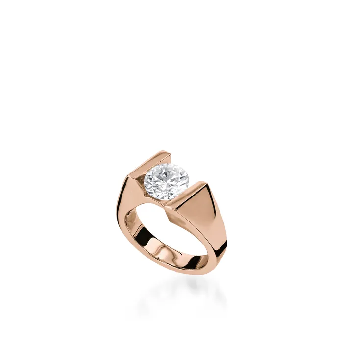 Rings John Atencio Techla White Gold Engagement Ring