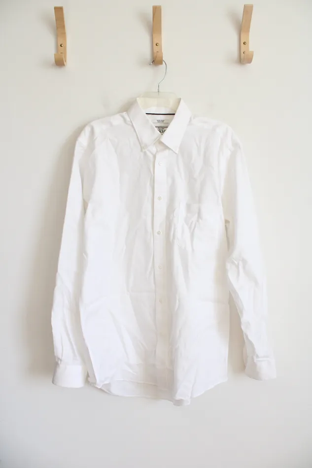 Rings Jos A Bank Jos A Bank 1905 NonIron Slim Fit Button Down White Cotton Shirt 16536 L Rings Jos A Bank Jos A Bank 1905 NonIron Slim Fit Button Down White Cotton Shirt 16536 L