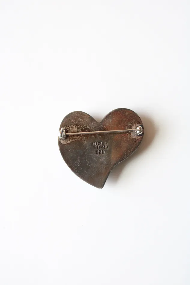 Rings Jubilee Thrift Sterling Silver Heart Pin