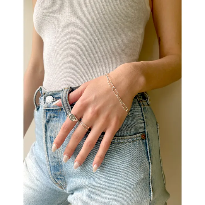 Rings kris nations Happy Signet Ring