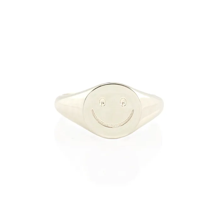 Rings kris nations Happy Signet Ring