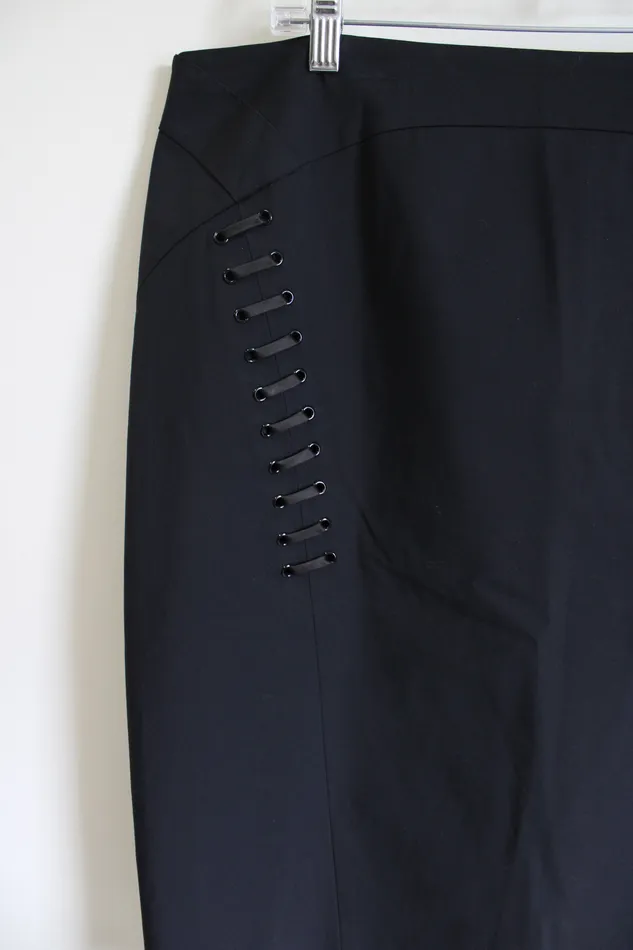 Rings Lafayette 148 Lafayette 148 New York Black Skirt 16