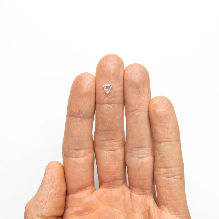Rings Misfit Diamonds 050ct 546x567x208mm SI2 G Shield Portrait Cut 1943836