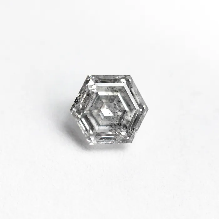 Rings Misfit Diamonds Salt and Pepper Step Cut Diamond 110ct Hexagon Rings Misfit Diamonds Salt and Pepper Step Cut Diamond 110ct Hexagon
