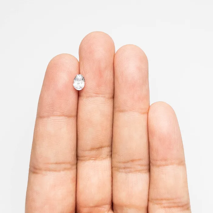 Rings Misfit Gems Blue Brilliant Sapphire 074ct Oval