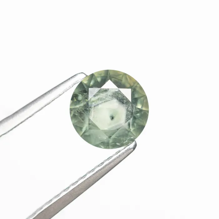 Rings Misfit Gems Green Brilliant Sapphire 119ct Round