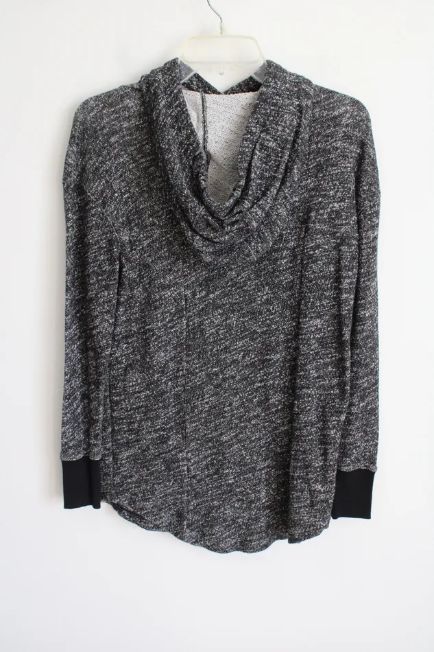 Rings Mossimo Supply Co Mossimo Black Speckled Hoodie XS