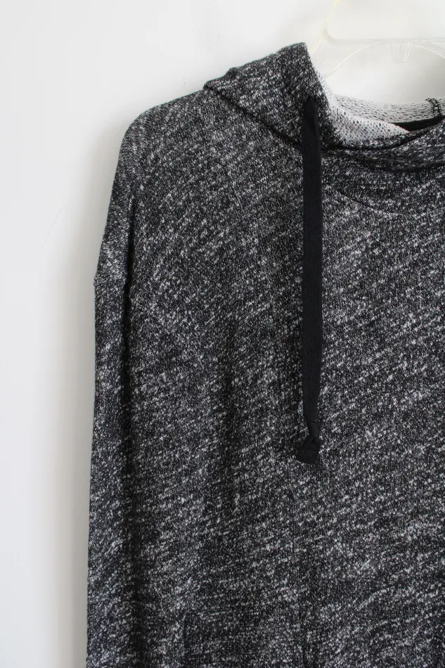 Rings Mossimo Supply Co Mossimo Black Speckled Hoodie XS