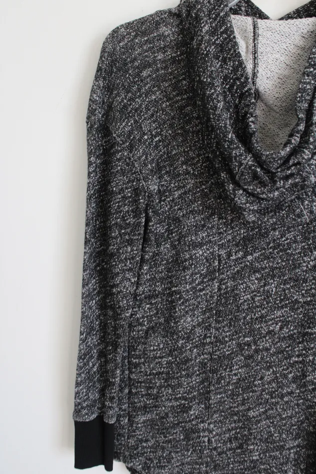 Rings Mossimo Supply Co Mossimo Black Speckled Hoodie XS