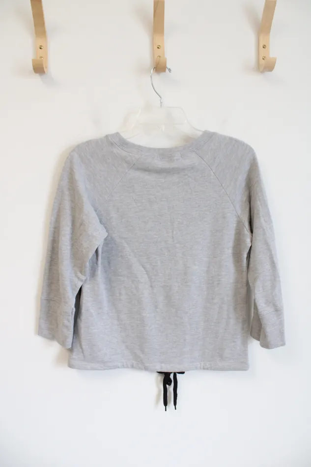 Rings Nicki Minaj Nicki Minaj Gray Black Sequined Top M