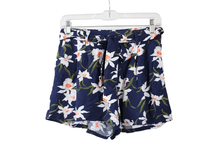 Rings Old Navy Old Navy Blue Floral Short XS