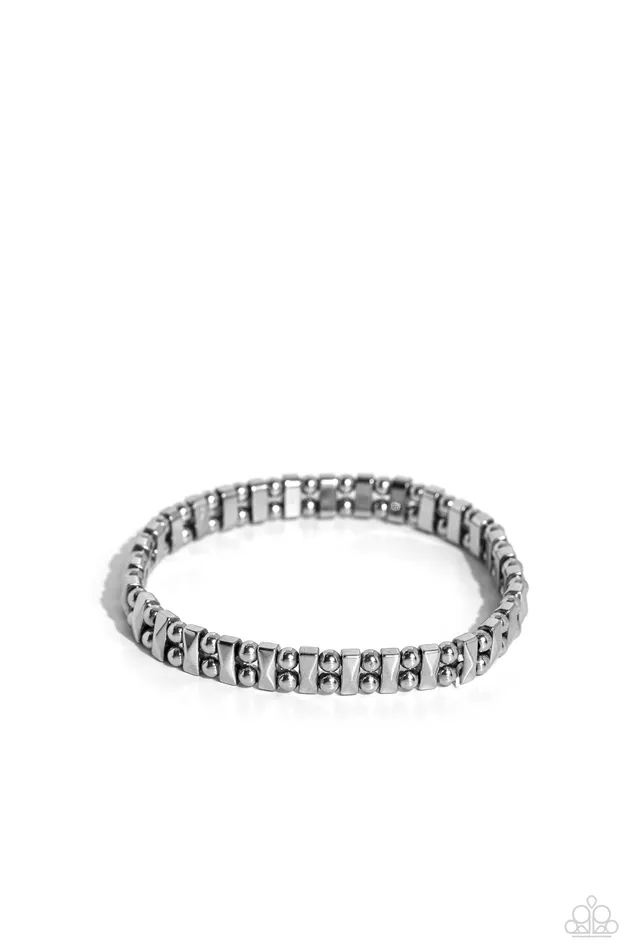 Rings Paparazzi Accessories Fortune Favors The Fierce Silver
