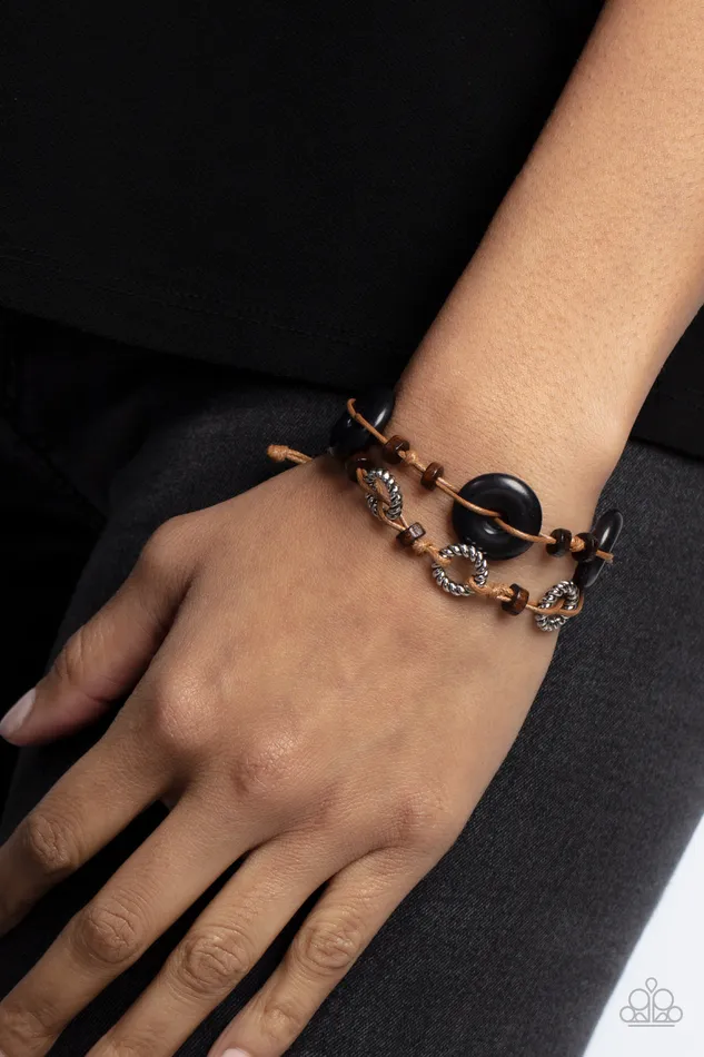 Rings Paparazzi Accessories Quarry Quandary Black
