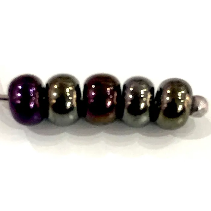 Rings Preciosa Seed Beads 60 RocaillesRound Hole 20 gr 59115 Brown Iris Peppy Beads Rings Preciosa Seed Beads 60 RocaillesRound Hole 20 gr 59115 Brown Iris Peppy Beads