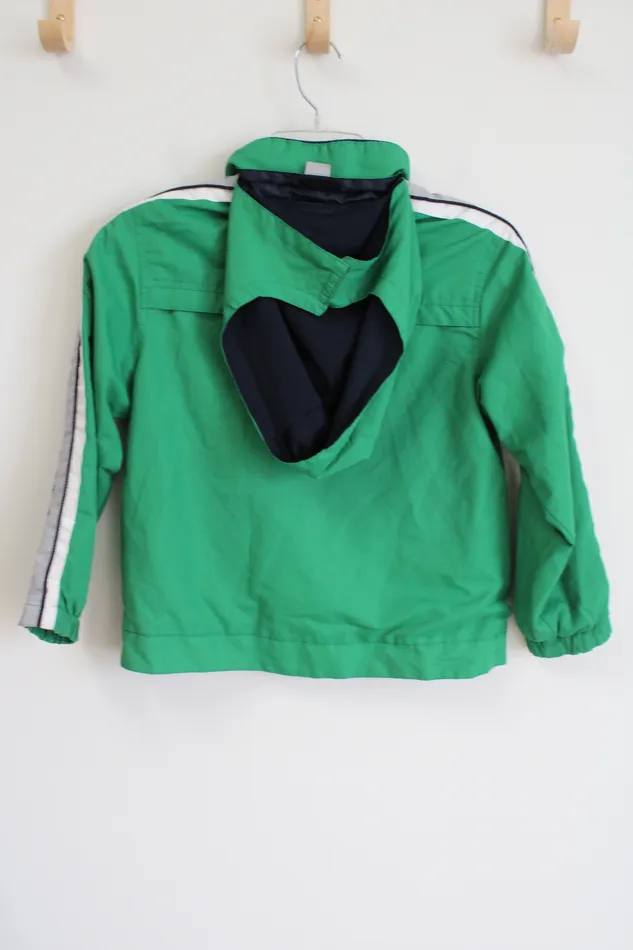 Rings Protection System Protection System Green Zip Wind Water Resistant Jacket Youth XL 7