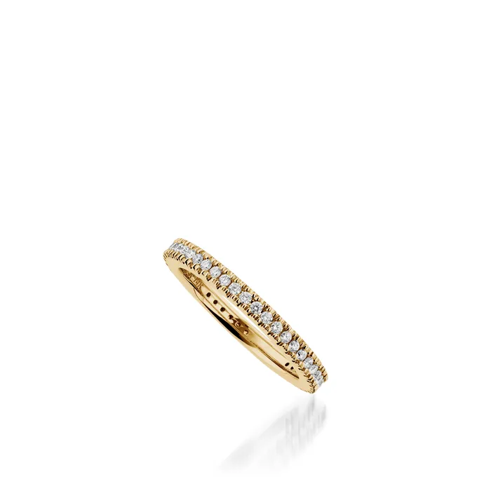 Rings shopjohnatencio Essence Pave Diamond Wedding Band