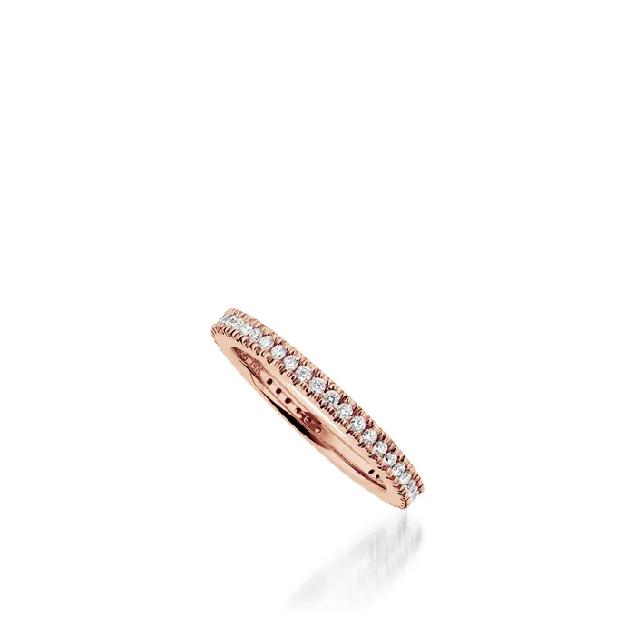 Rings shopjohnatencio Essence Pave Diamond Wedding Band