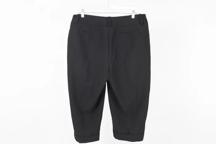 Rings Worthington Worthington Modern Fit Black Capri Pants 14W