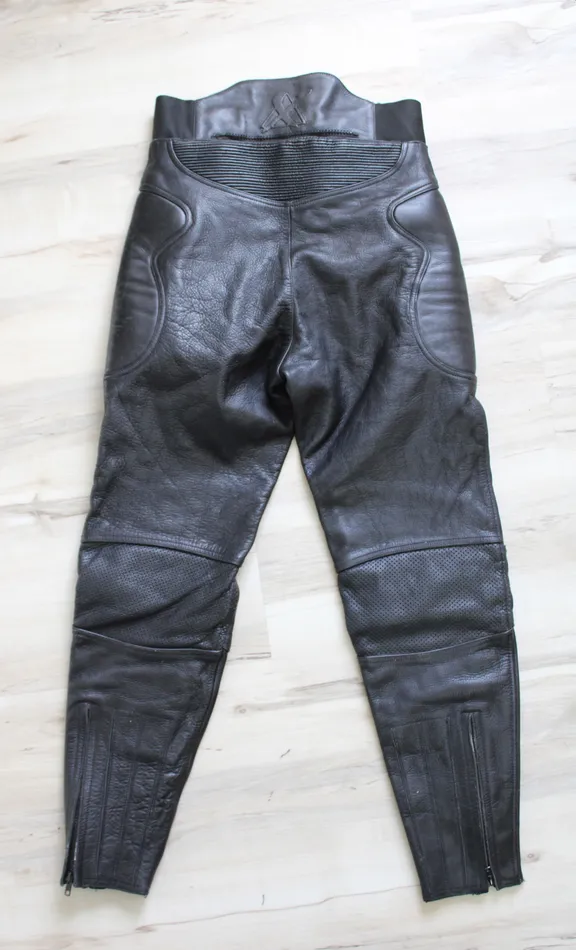 Rings Xpert Xpert Sport Black Leather Tapered Pant 30X28
