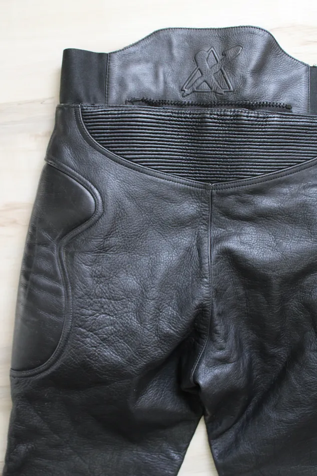Rings Xpert Xpert Sport Black Leather Tapered Pant 30X28
