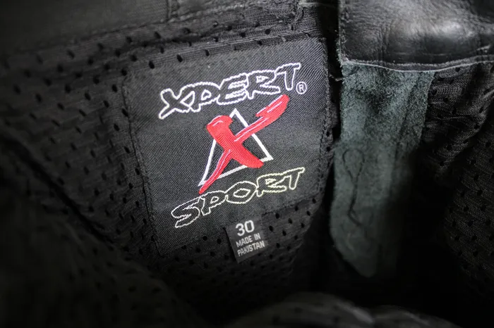 Rings Xpert Xpert Sport Black Leather Tapered Pant 30X28