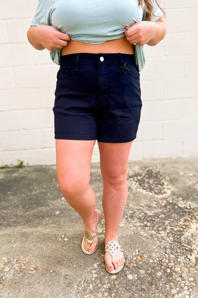 Rings Zenana Zenana Kallen Shorts Black