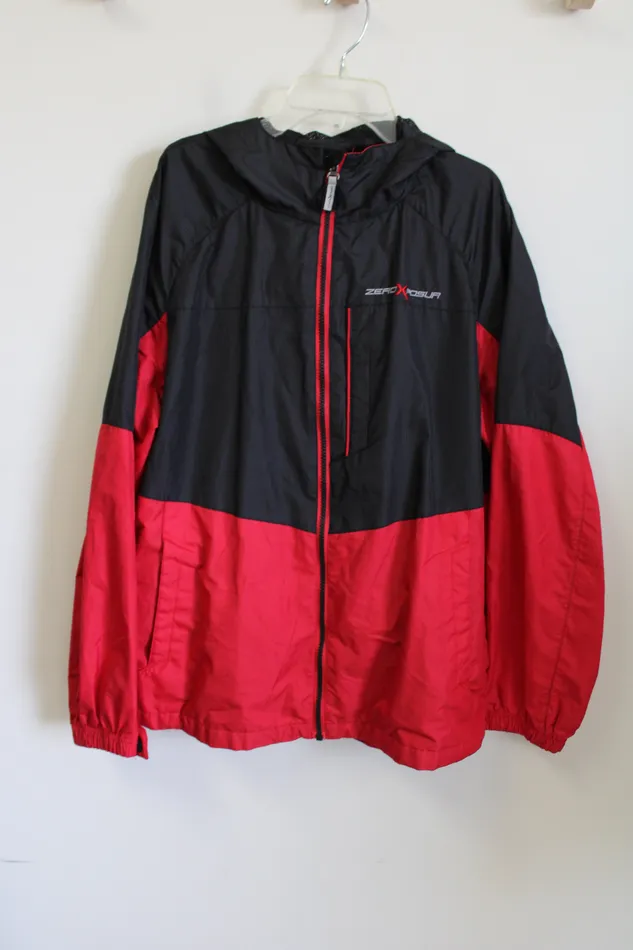 Rings ZeroXposur ZeroXposure Blue Red Windbreaker Jacket 1820