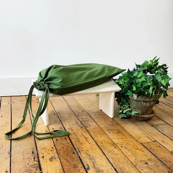 Sacred Statues Eco Organic Bench Bag With Cushion Necklaces