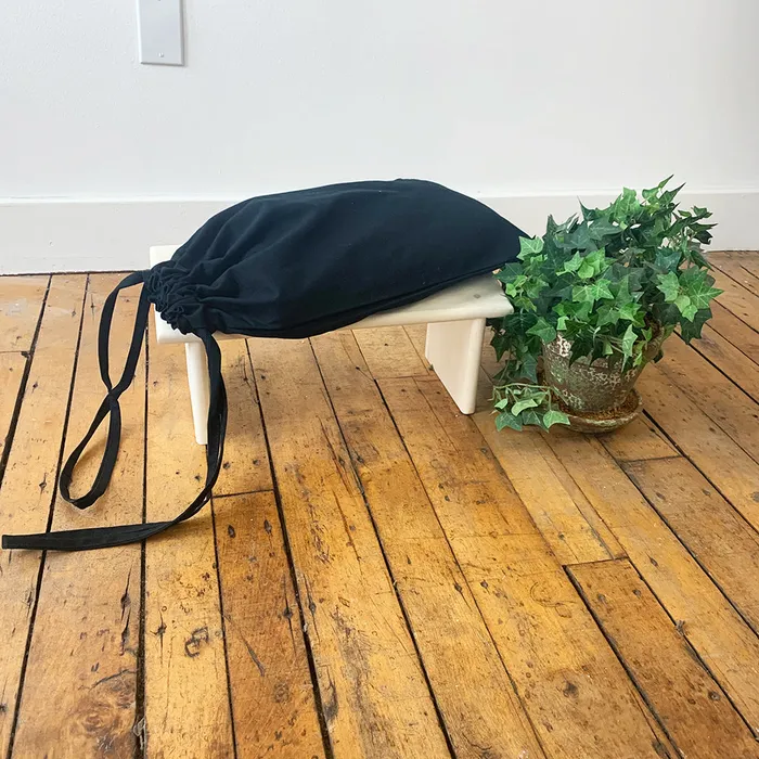 Sacred Statues Eco Organic Bench Bag With Cushion Necklaces
