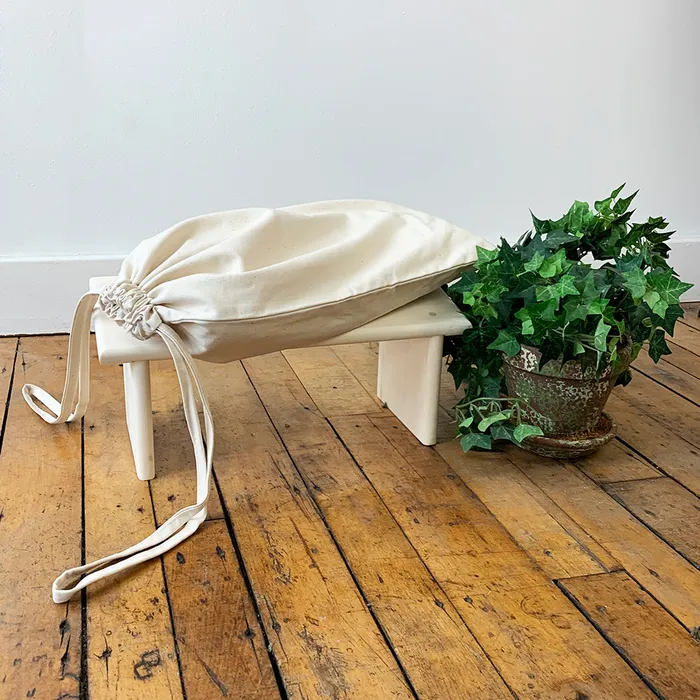 Sacred Statues Eco Organic Bench Bag With Cushion Necklaces