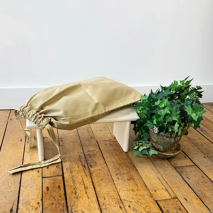 Sacred Statues Eco Organic Bench Bag With Cushion Necklaces