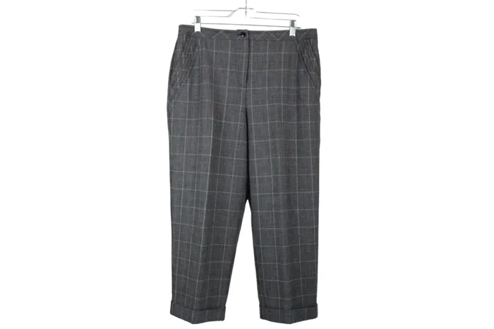 Sag Harbor Rings Sag Harbor Black Plaid Pants 14