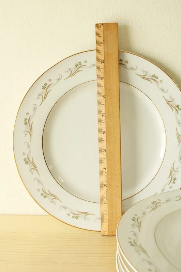 Sango Earrings Vintage Sango Japan Fine China Belaire Dinner Plate 11