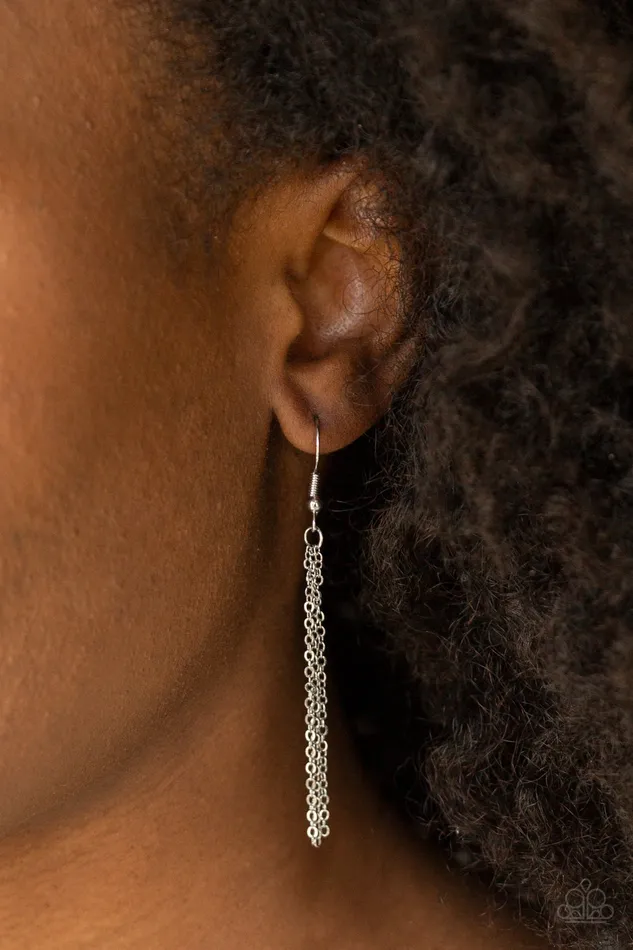 Send Me An Angel Silver Paparazzi Accessories Necklaces