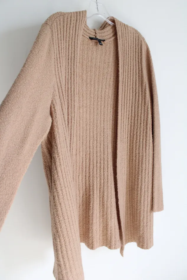 Signature Studio Necklaces Signature Studio Light Brown Ribbed Soft Long Cardigan S Signature Studio Necklaces Signature Studio Light Brown Ribbed Soft Long Cardigan S