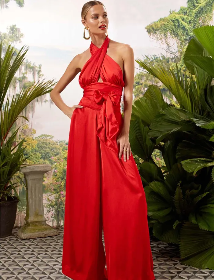 SIMON WRAP TOP Erika Pea Earrings