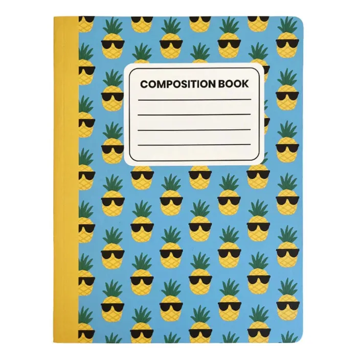 SOHADESIGNS Earrings SoHa Living Cool Pineapple Keiki Composition Book