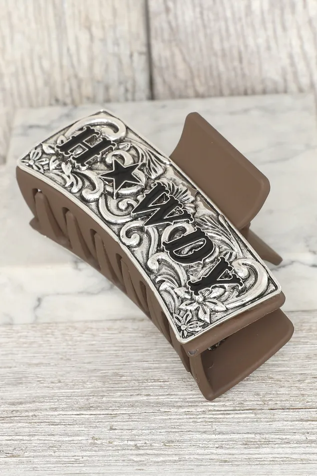 Something Special LA Earrings WESTERN HOWDY FILIGREE HAIR CLAW CLIP
