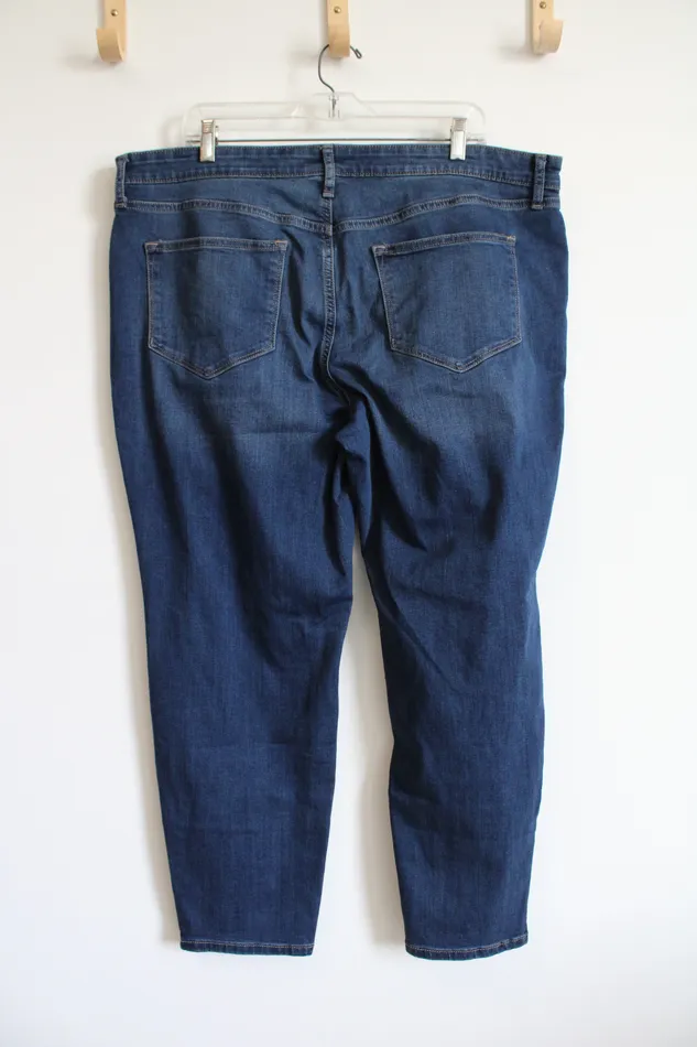 Sonoma Sonoma Dark Wash Skinny Jeans 18W Earrings