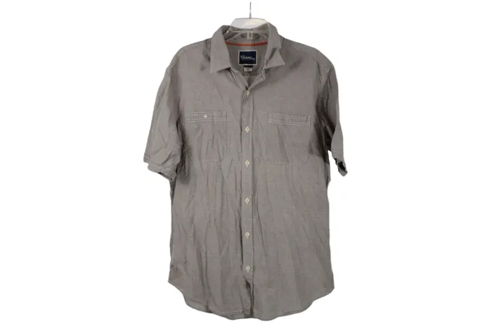 St Johns Bay Earrings St Johns Bay Tan Button Down Shirt L