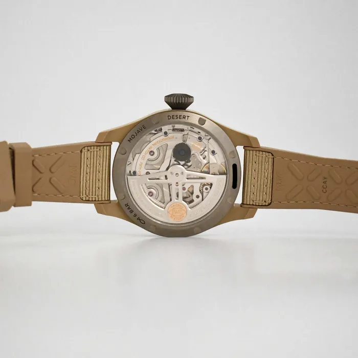 Stephen Silver Fine Jewelry Watches PreOwned IWC Big Pilot Perpetual Calendar Top Gun Mojave Desert Watch