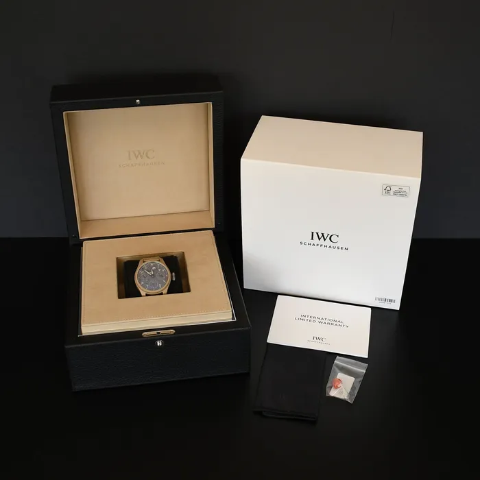 Stephen Silver Fine Jewelry Watches PreOwned IWC Big Pilot Perpetual Calendar Top Gun Mojave Desert Watch
