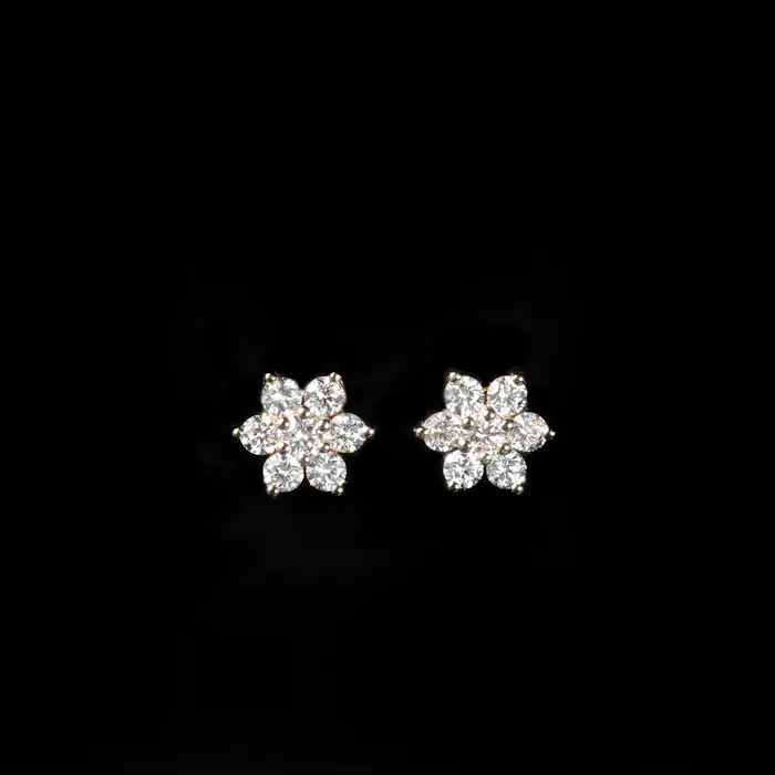Stuller 14K Yellow Gold 029 CTW Diamond Stud Earrings Earrings