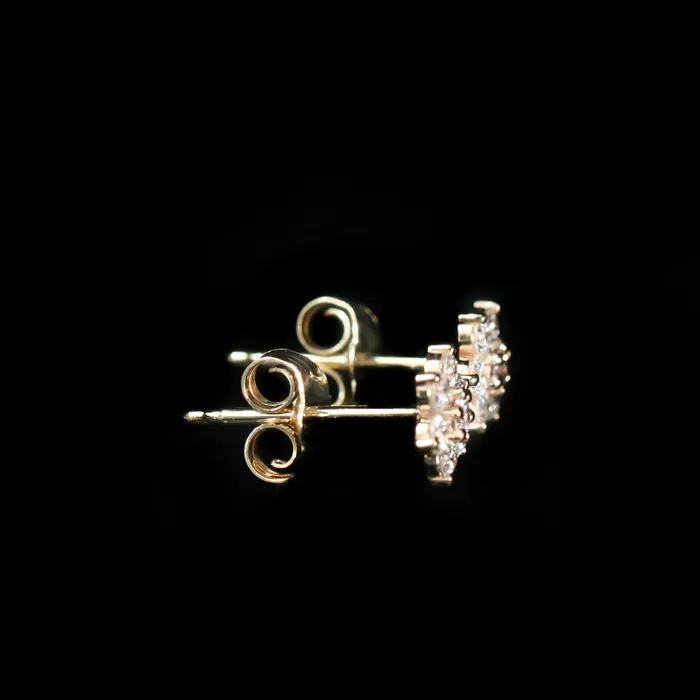 Stuller 14K Yellow Gold 029 CTW Diamond Stud Earrings Earrings