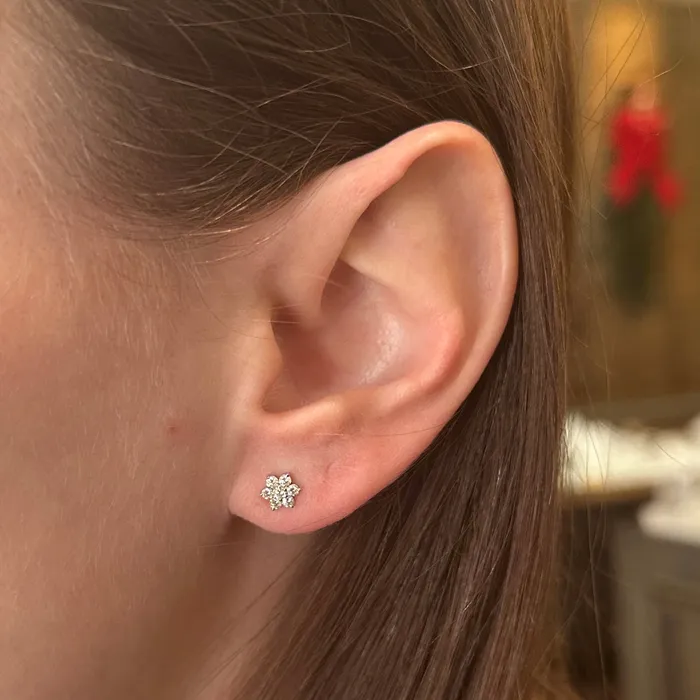 Stuller 14K Yellow Gold 029 CTW Diamond Stud Earrings Earrings