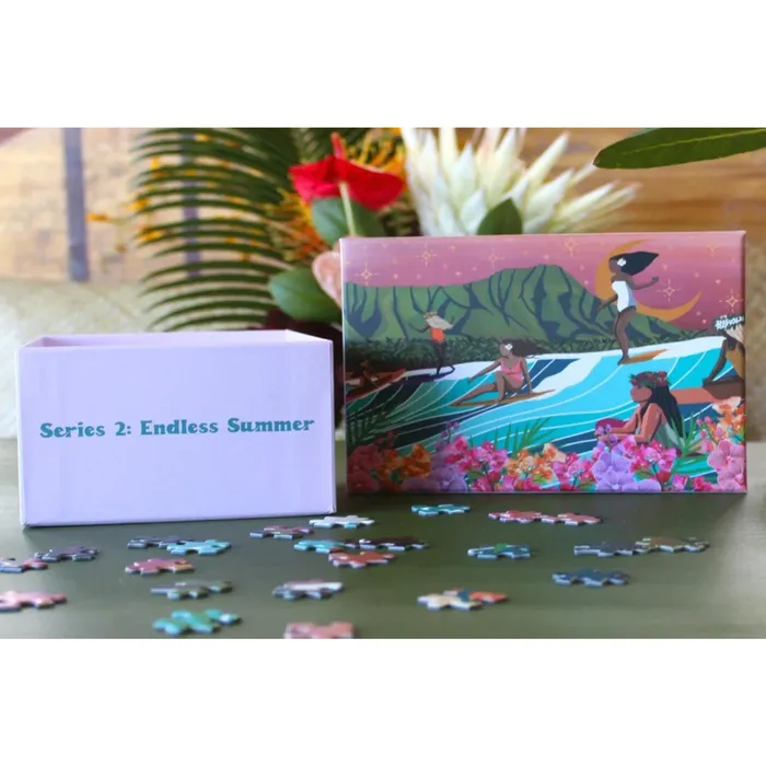 SURFSHACKPUZZLE Earrings Surf Shack Party Wave Puzzle 1000 Pieces