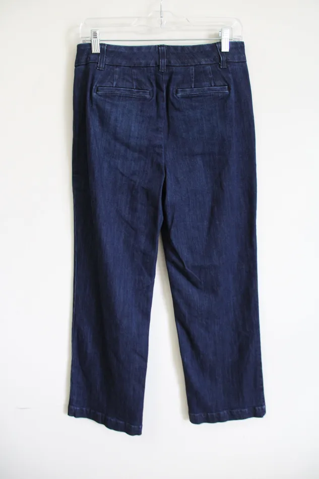Talbots Earrings Talbots Front Button Detail Dark Wash Jeans 8 Petite