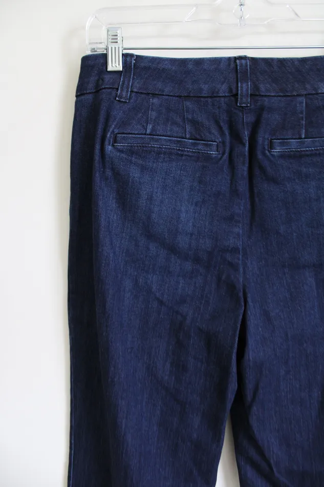 Talbots Earrings Talbots Front Button Detail Dark Wash Jeans 8 Petite