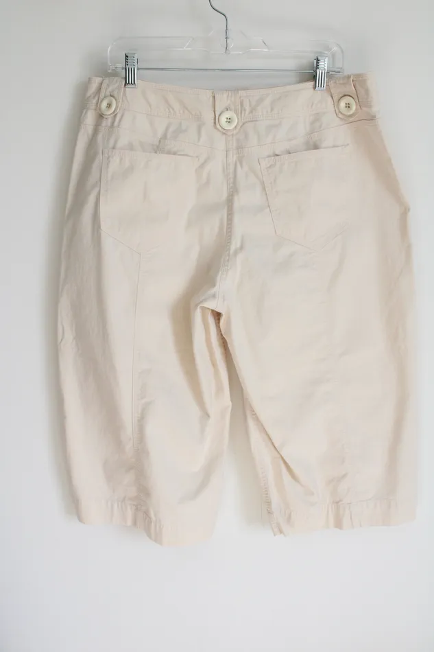 Talbots Earrings Talbots Stretch Pale Yellow Capri 18
