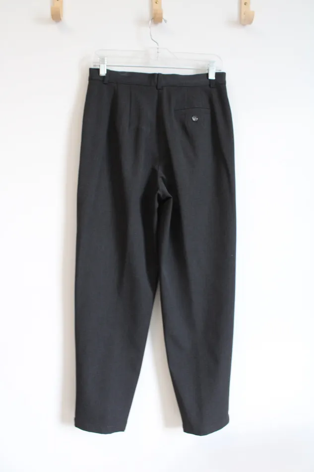 Talbots Earrings Talbots Vintage Dark Gray Stretch Trouser Pants 8